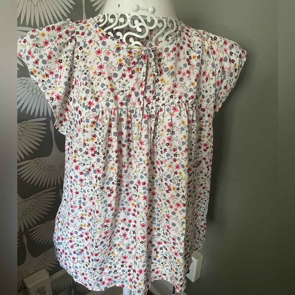 GAP Floral Blouse XS